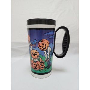 Happy Halloween Disney Parks 2008 Mug - Goofy and Mickey  - Whirley Warren PA